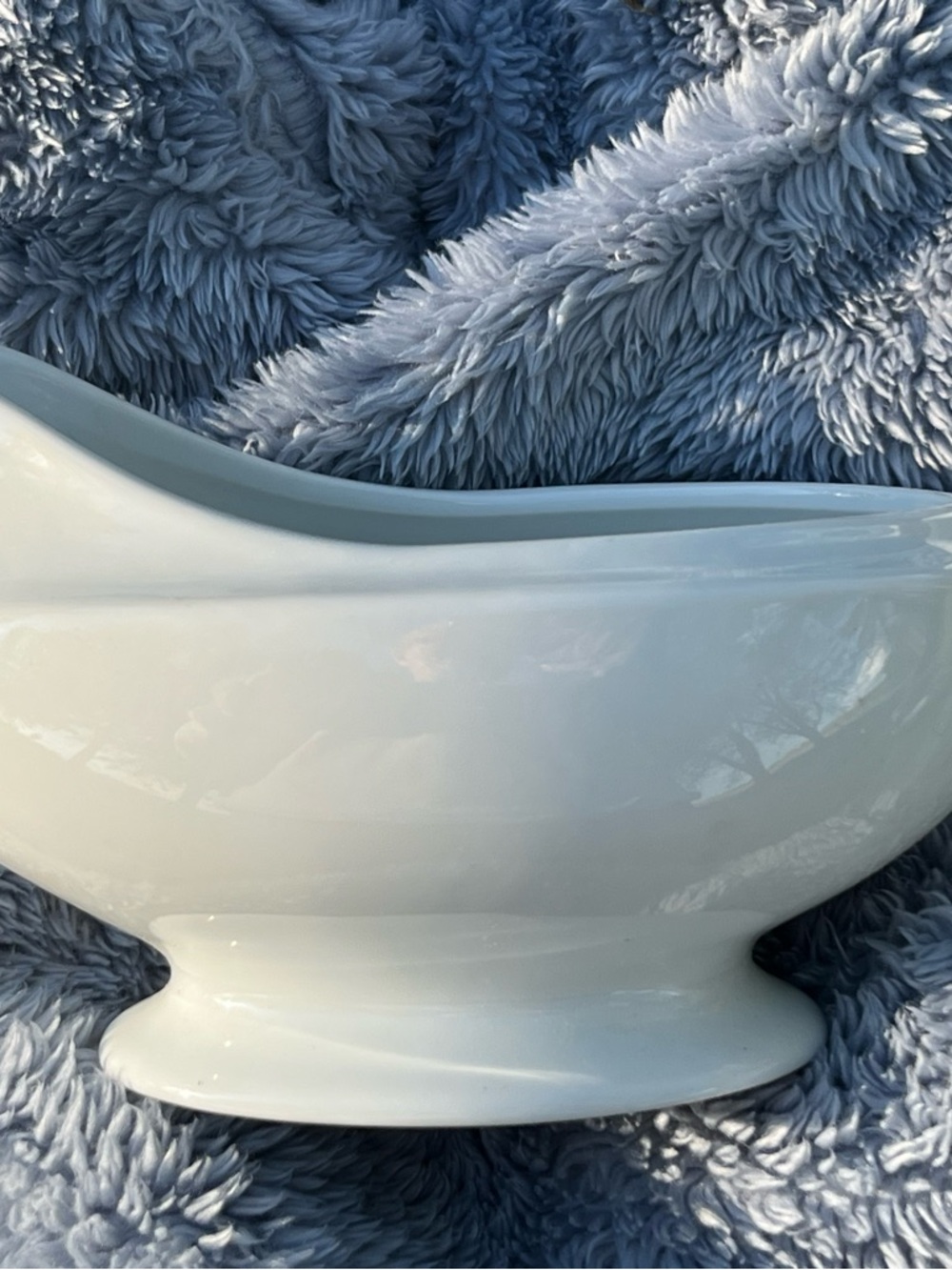 Martha Stewart Gravy Boat Sauceboat Gravy Dinnerware Collection White Ceramic
